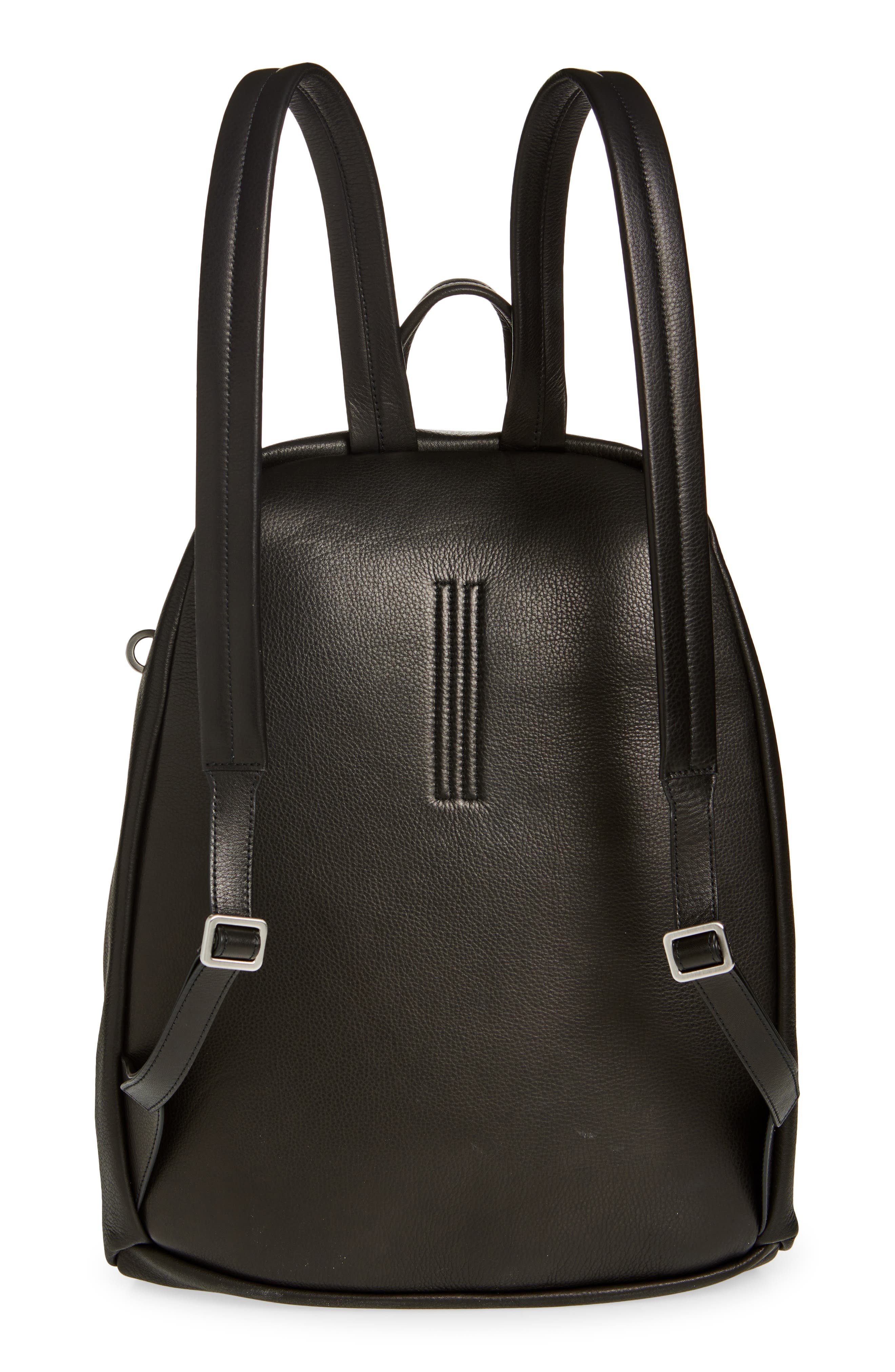 Rick Owens Zaino Leather Backpack in Black at Nordstrom - 3