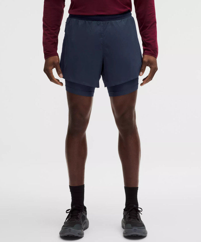 lululemon Perforated Lined Running Short 5" outlook