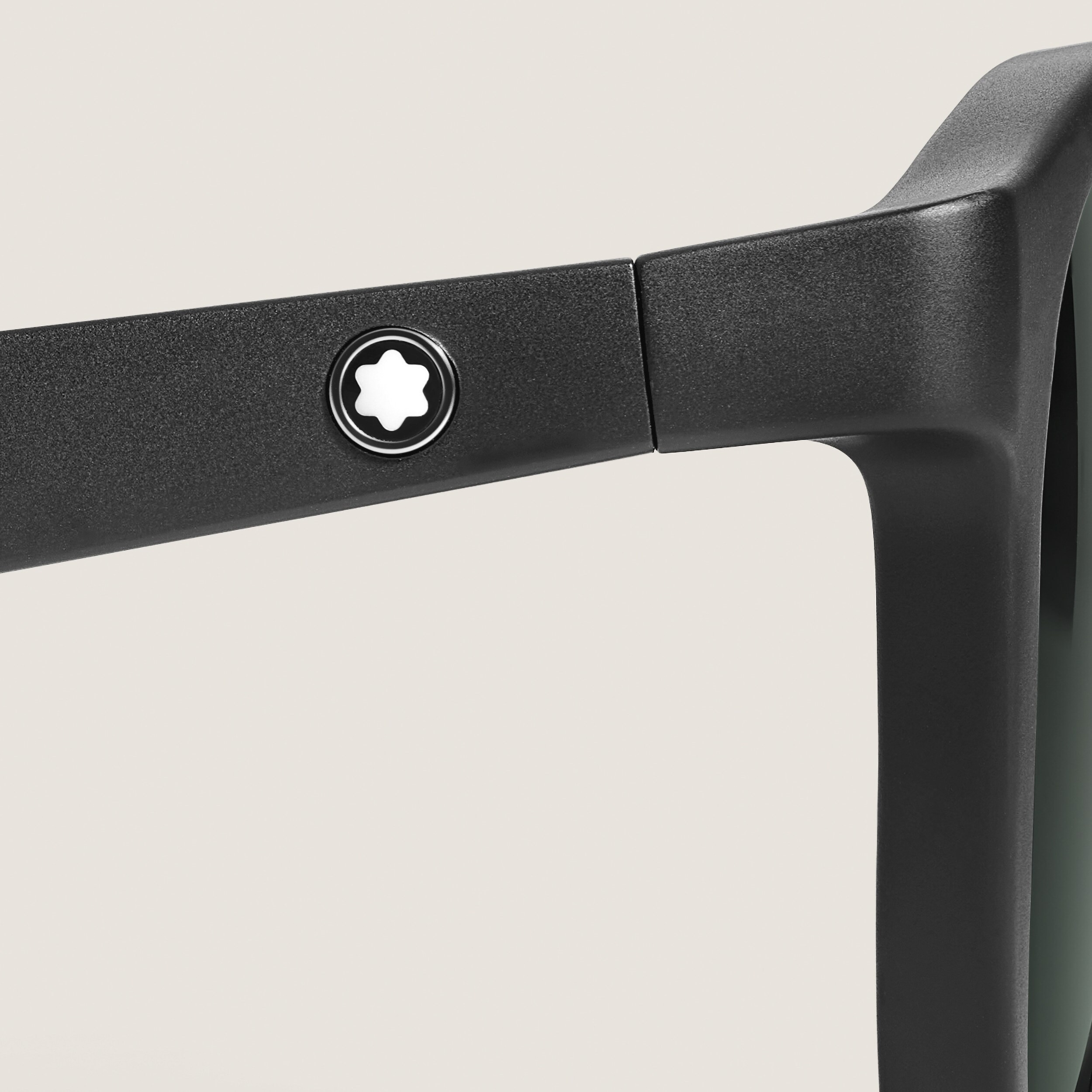 Round Sunglasses with Black Coloured Injected Frame - 3