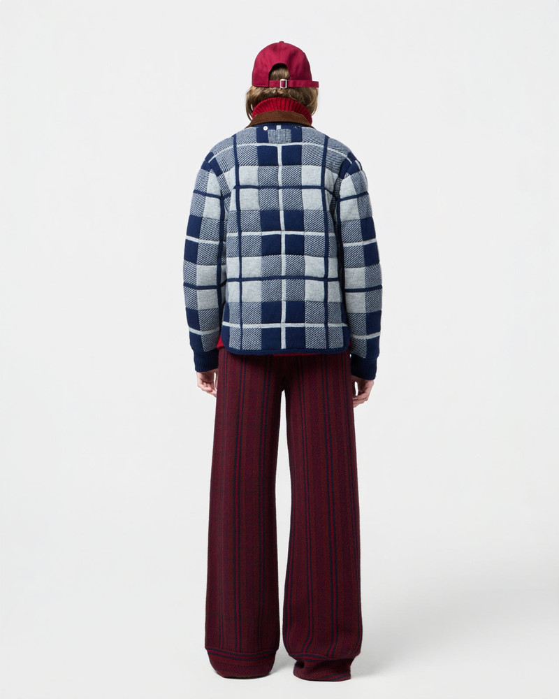 Quilted Plaid Liner Jacket 7