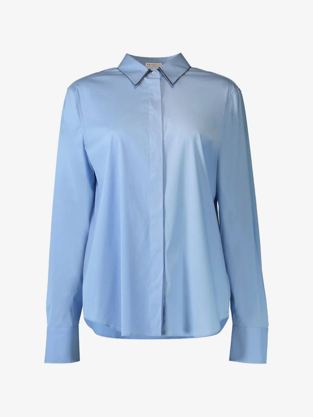 Monili collar shirt - 1