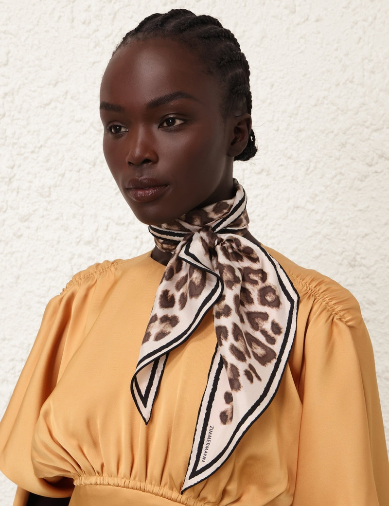 Zimmermann PRINTED SILK NECK SCARF outlook