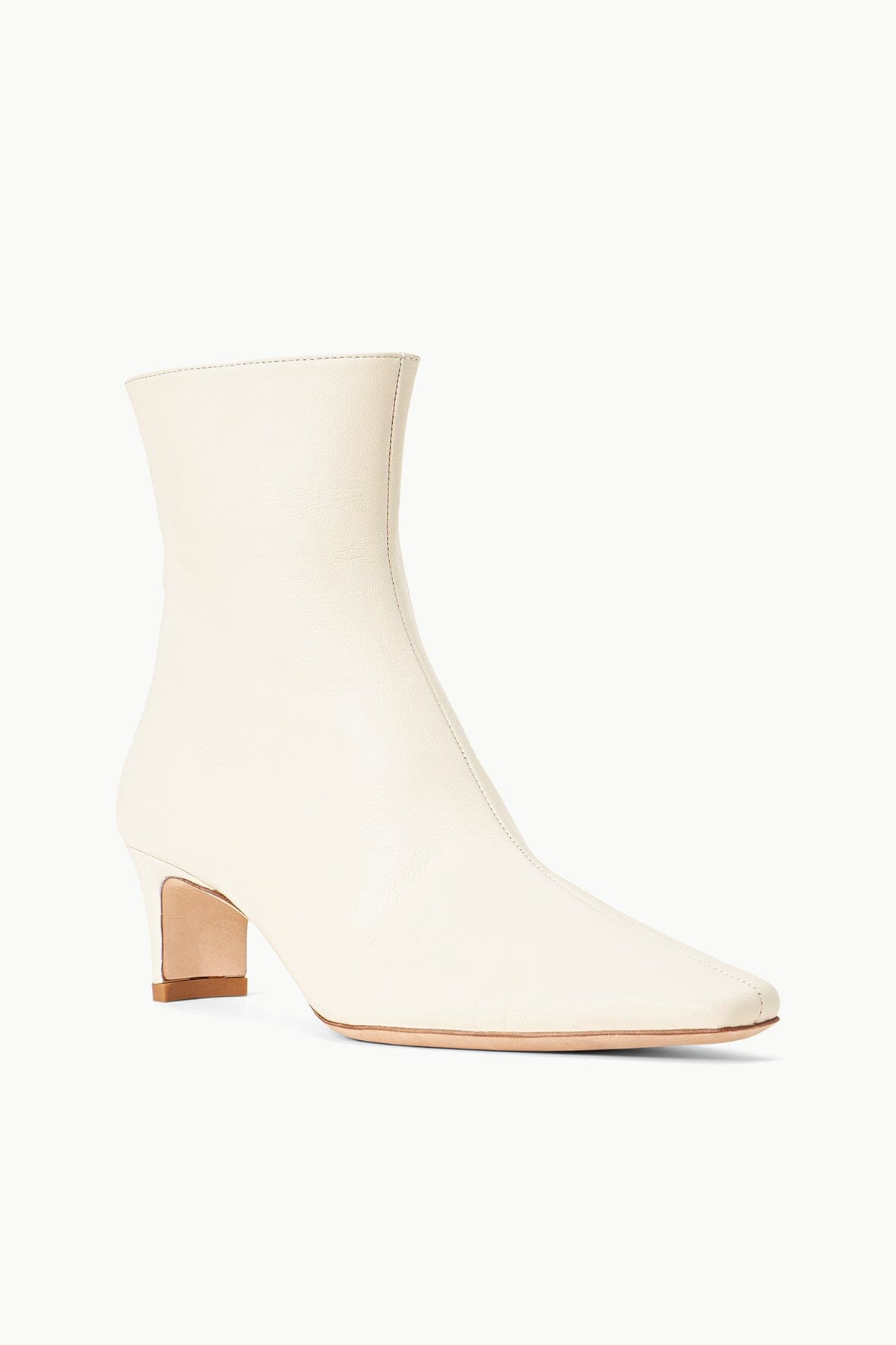 STAUD WALLY ANKLE BOOT CREAM - 2