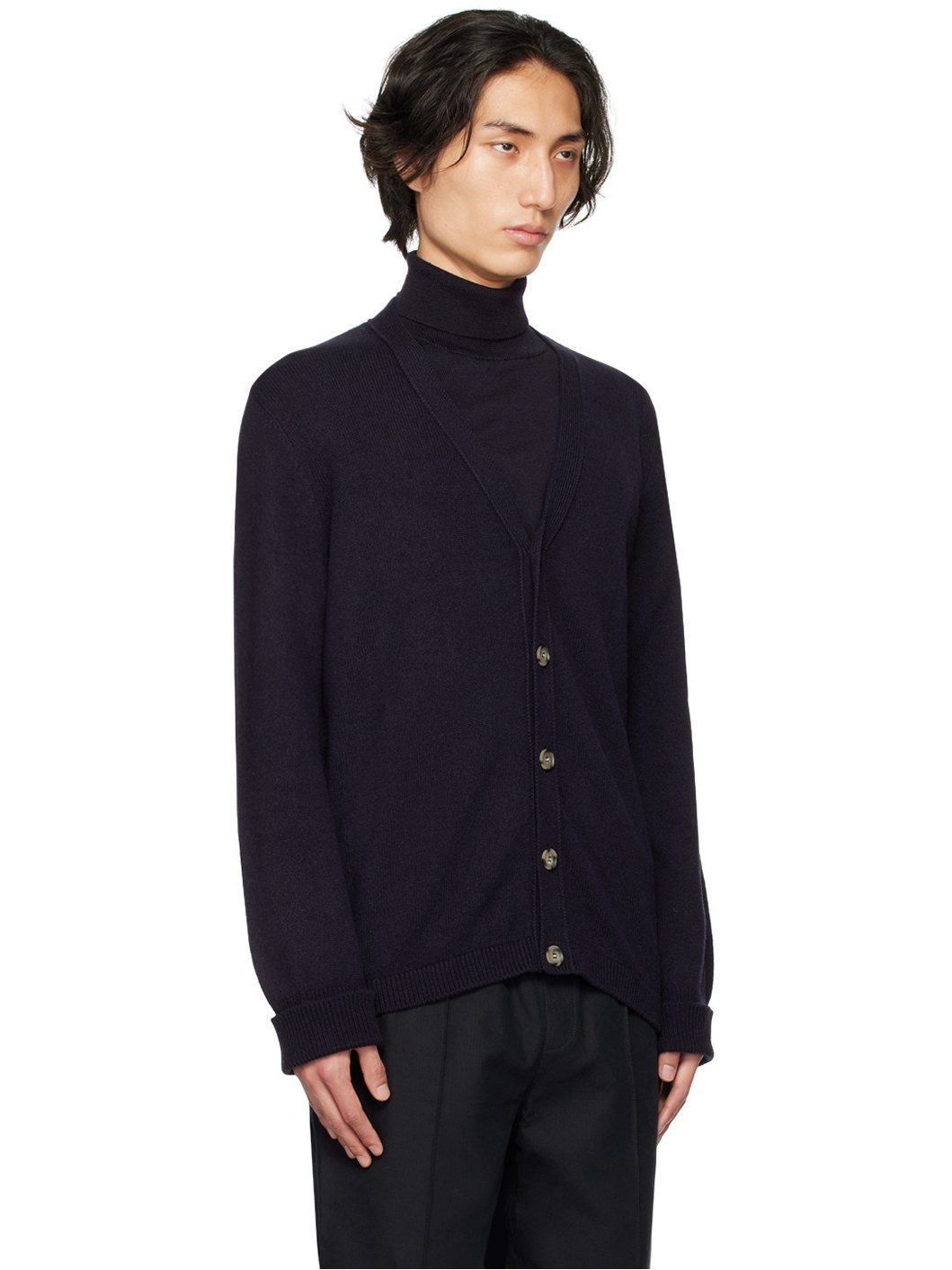 Navy Arthur Cardigan - 2