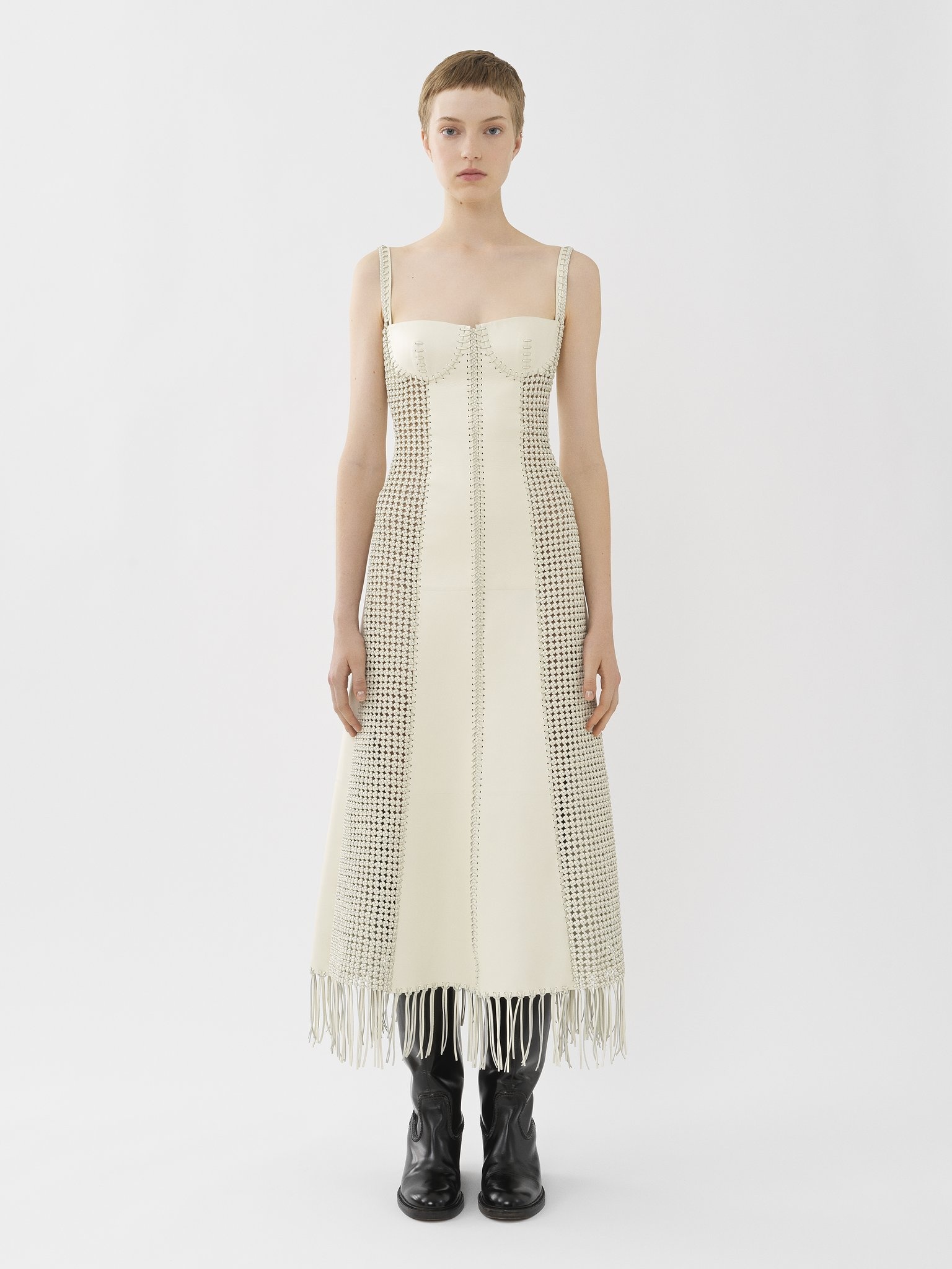 CORSET MIDI DRESS - 2