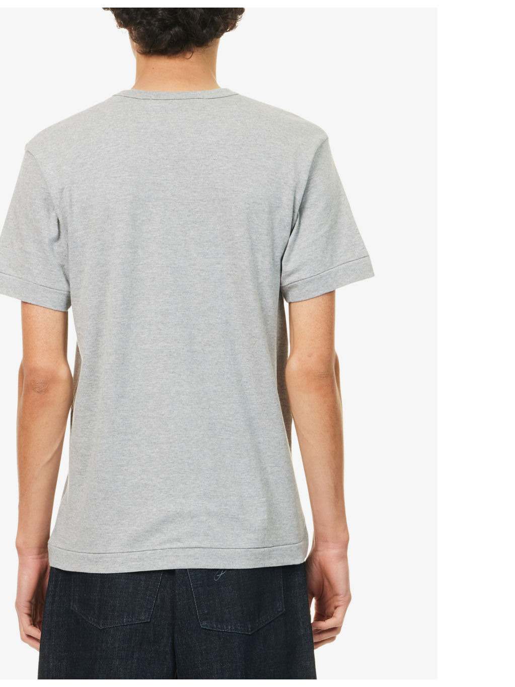 Reverse-logo-print cotton-jersey T-shirt - 5