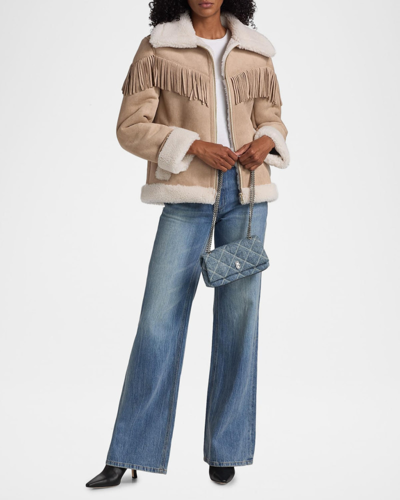 GENERATION LOVE Inez Vegan Suede Jacket outlook