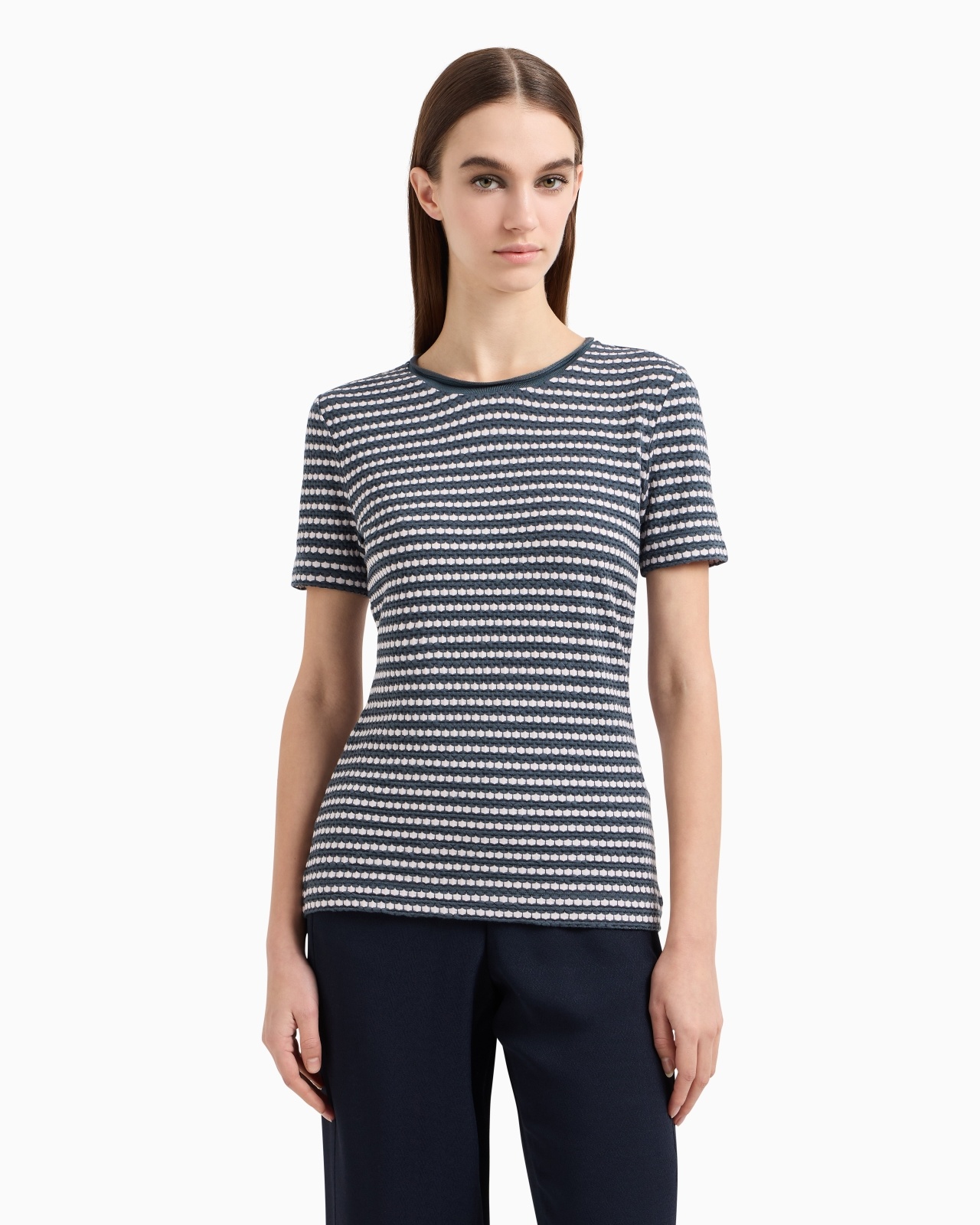 JACQUARD JERSEY JUMPER - 2