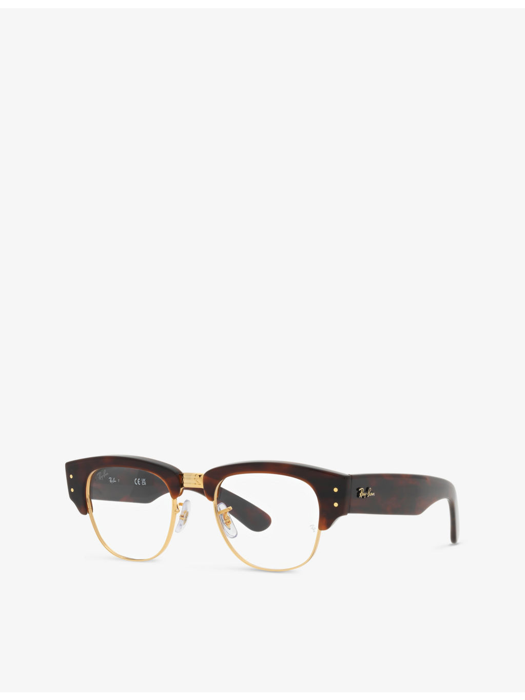 RX0316V Mega Clubmaster square-frame tortoiseshell optical glasses - 2