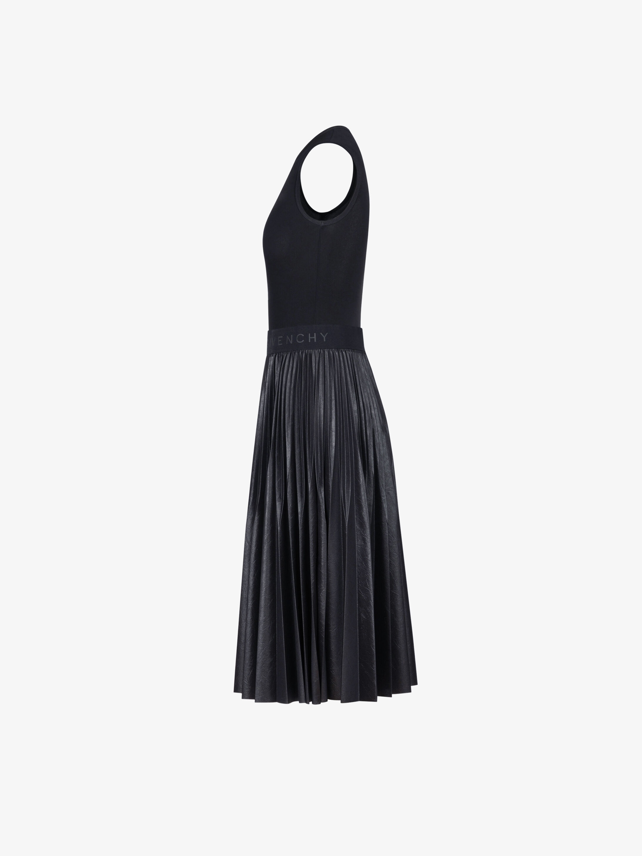 GIVENCHY mid-length pleated dress - 4