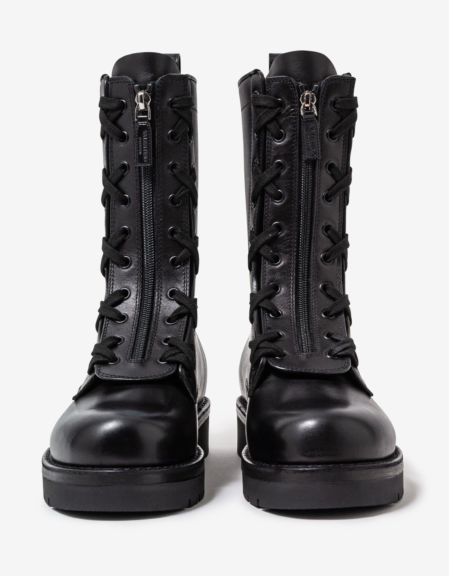 Valentino Black XCombat Boots - 4