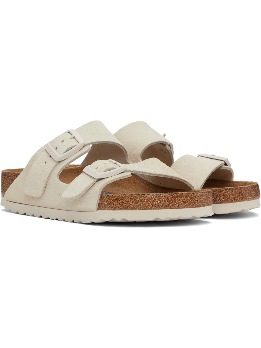 Off-White Regular Arizona Soft Footbed Sandals - 4