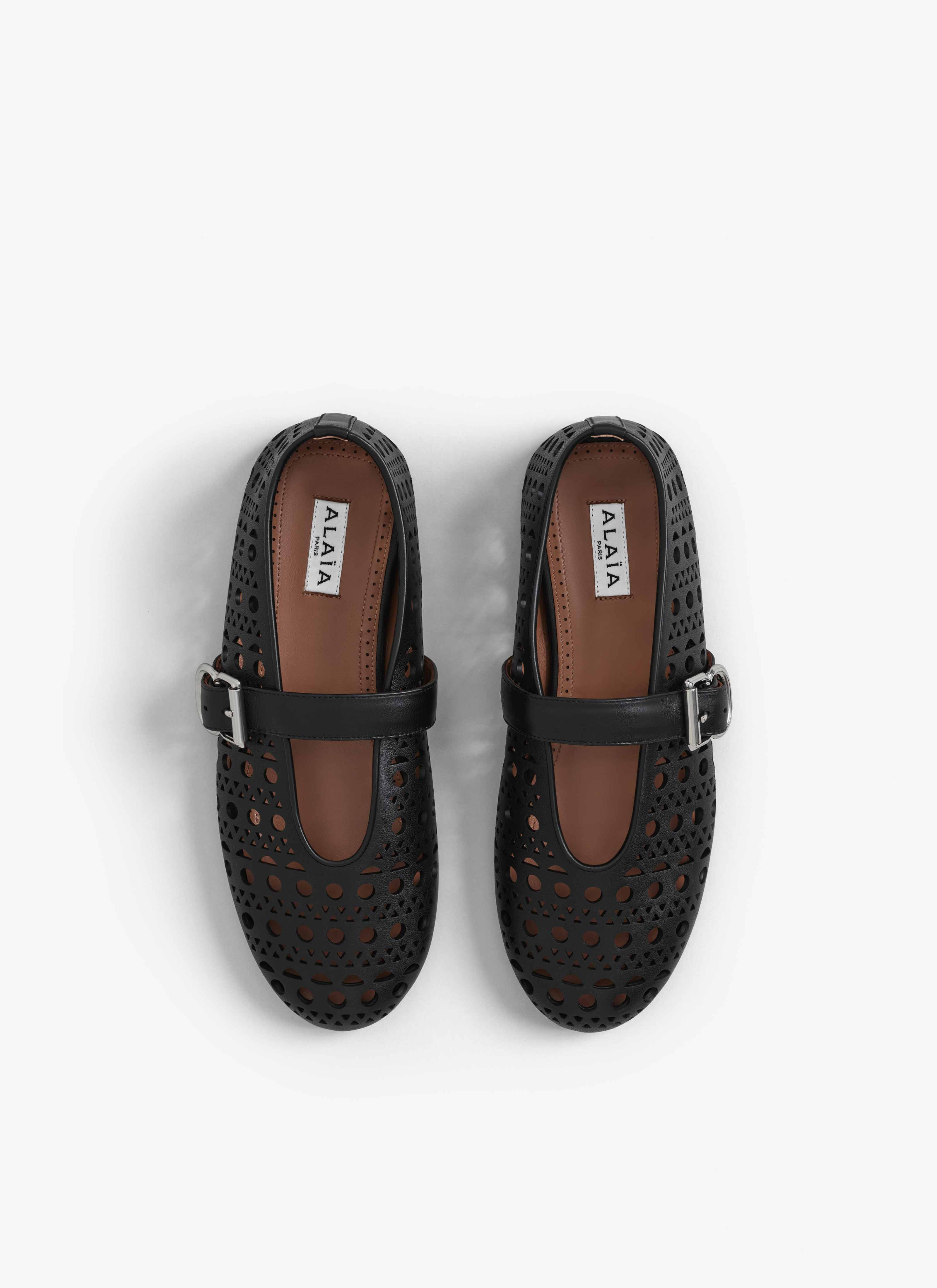 VIENNE LAMBSKIN BALLET FLATS - 3