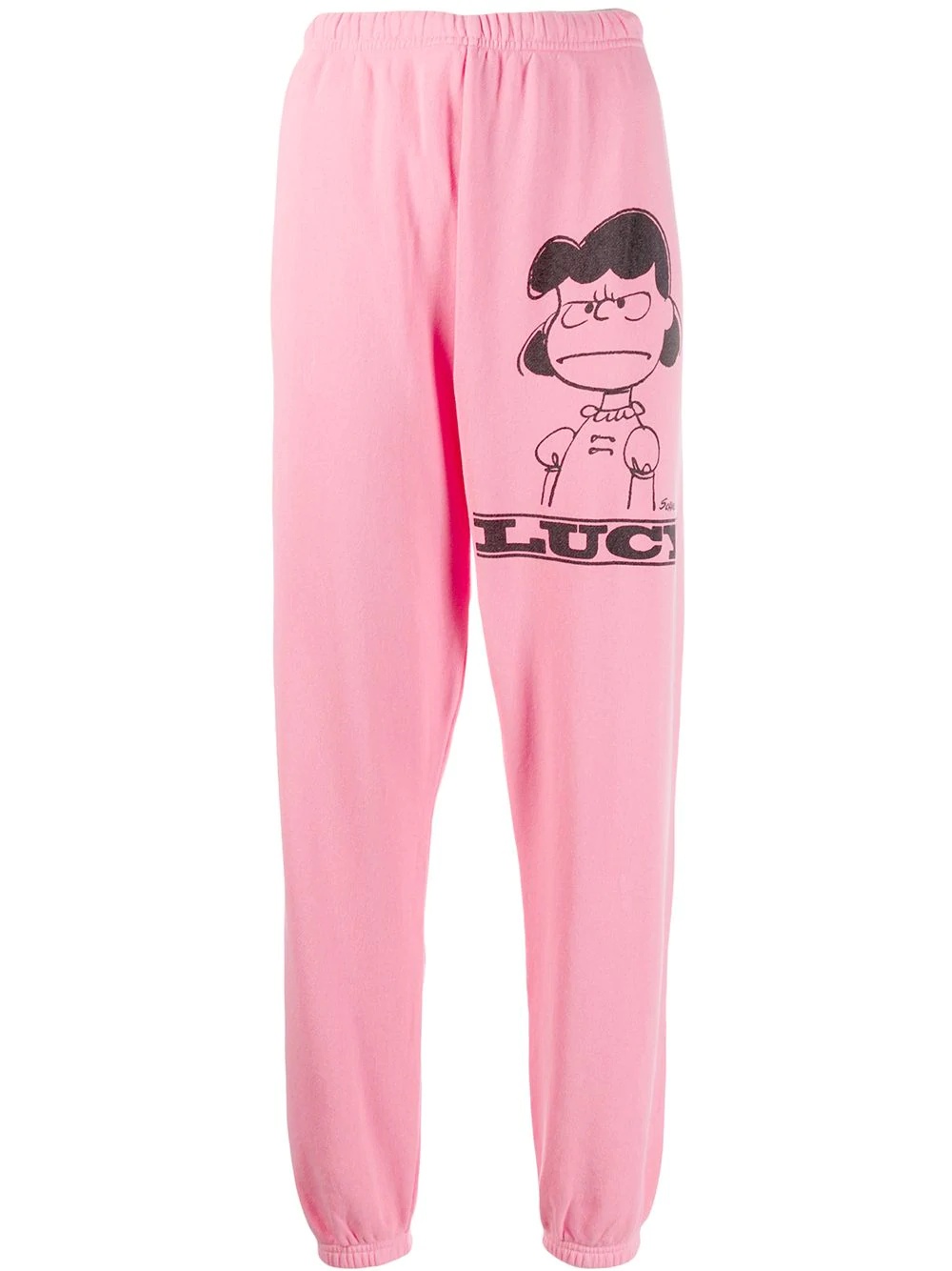 x Peanuts® Lucy track pants - 1