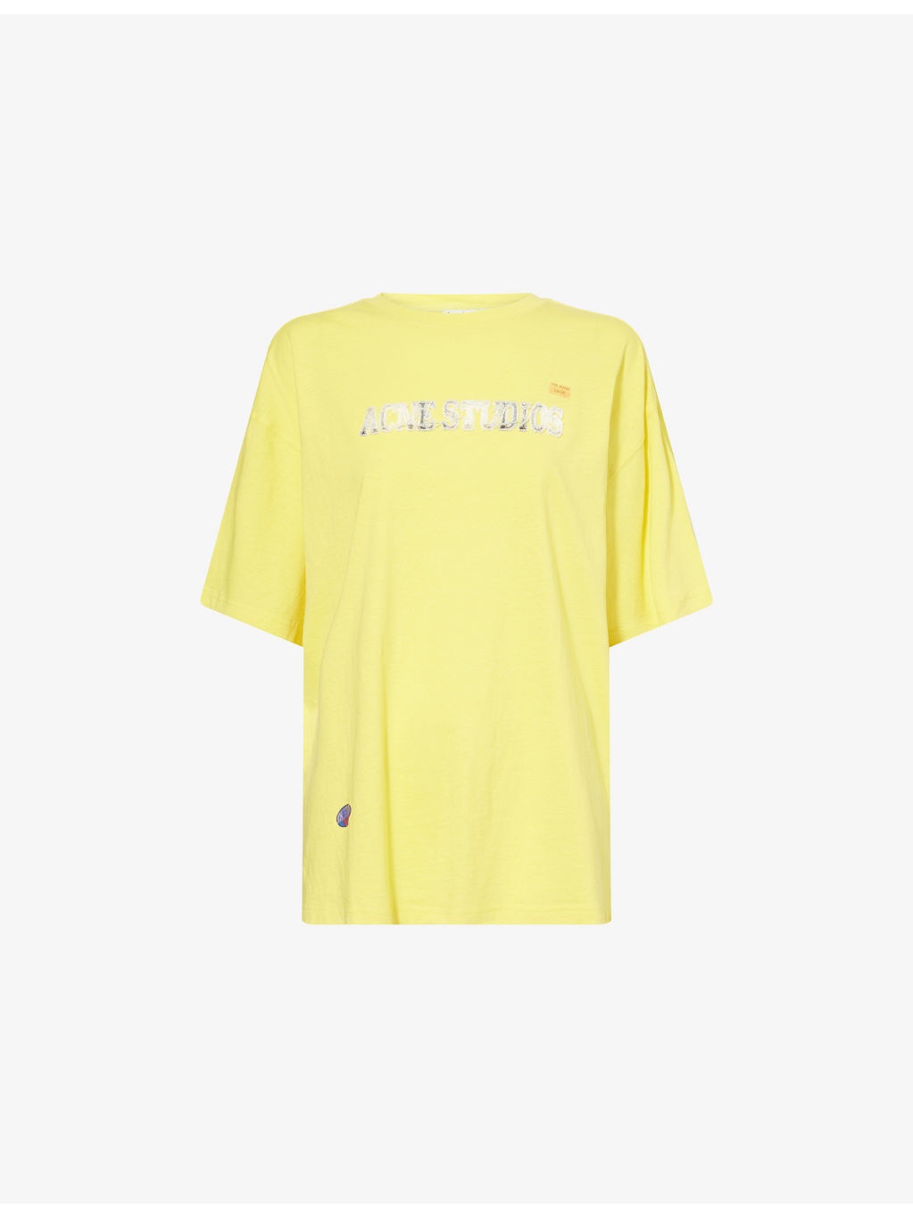 Frayed-Logo Short-Sleeve Cotton-Jersey T-Shirt - 1