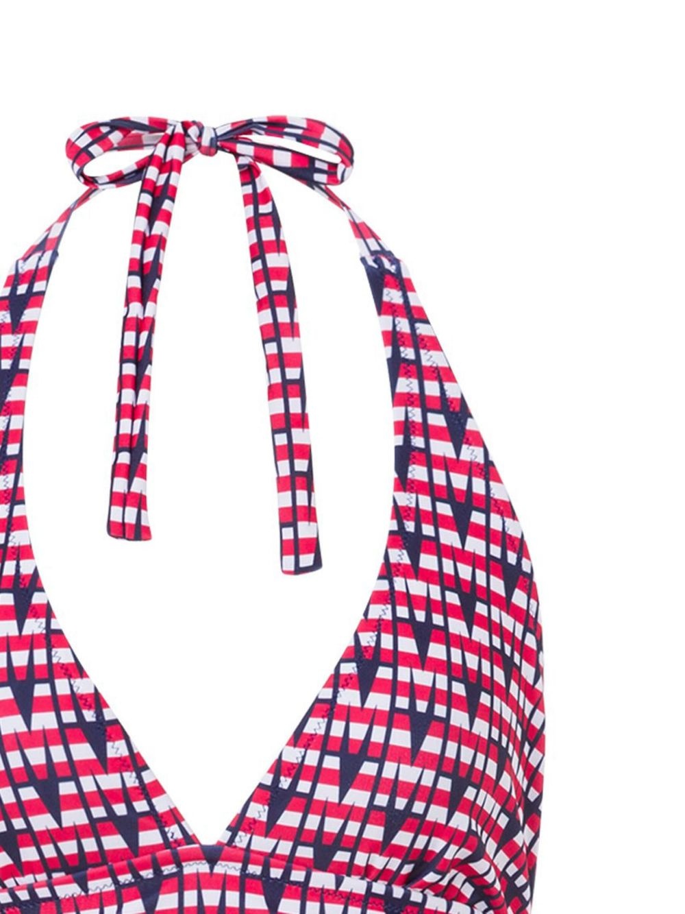 geometric print swimsuit - 2