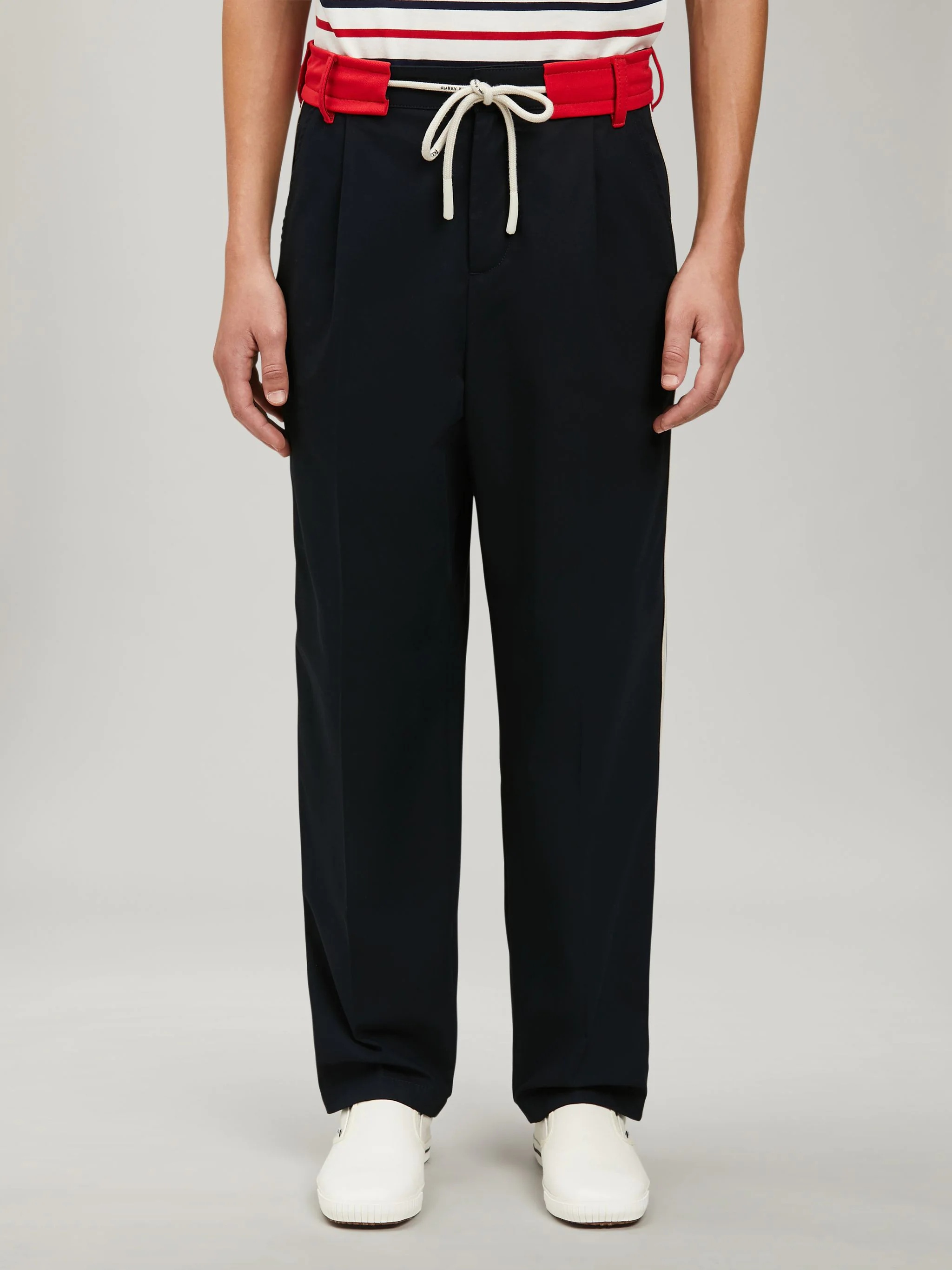 TRACK BELT PANTS - 3