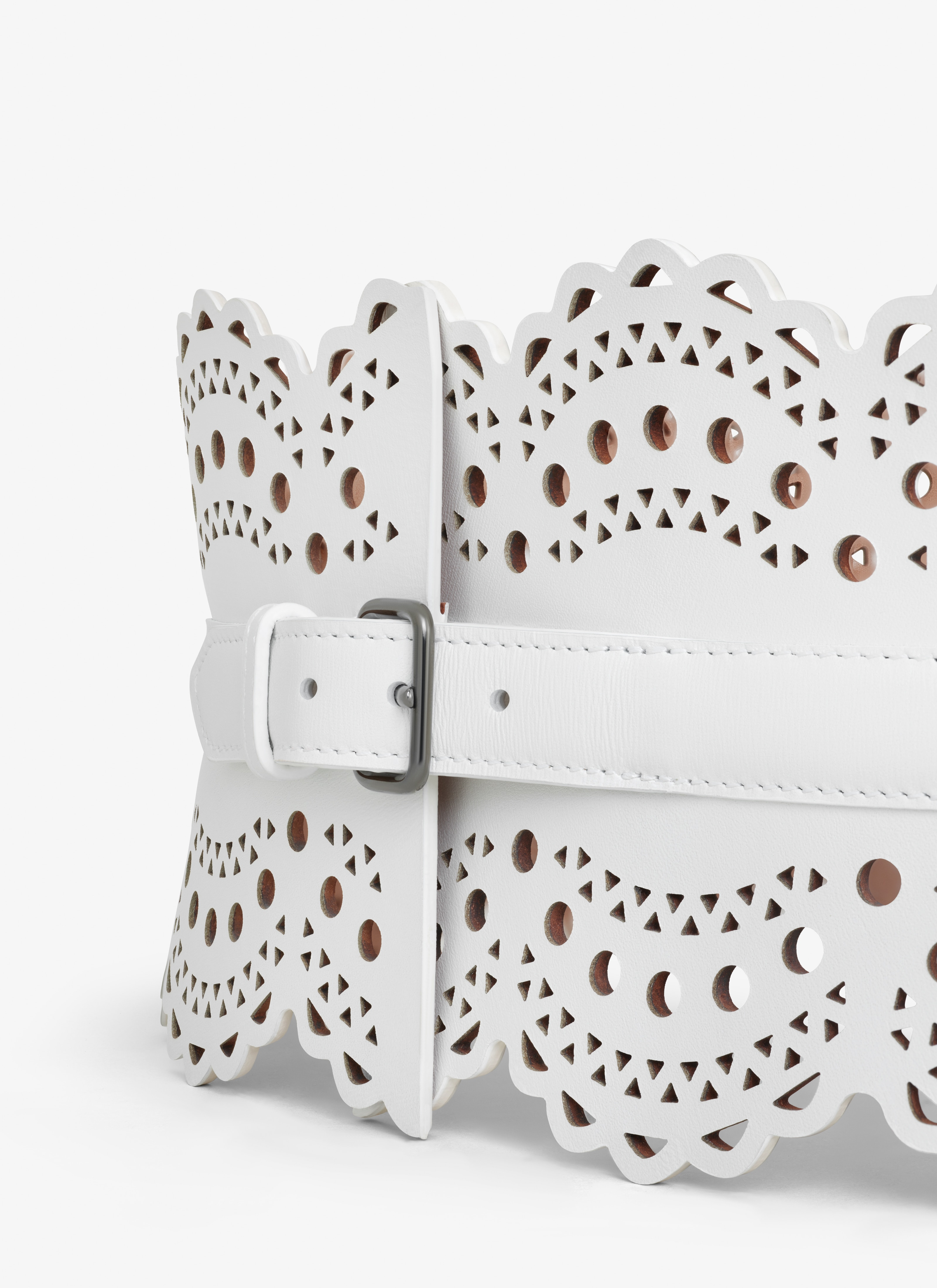 BUSTIER BELT IN VIENNE WAVE CALFSKIN - 4