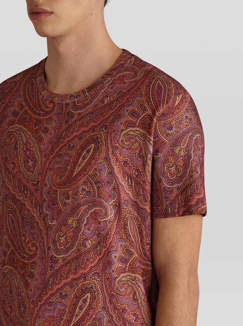Etro PAISLEY COTTON T-SHIRT outlook