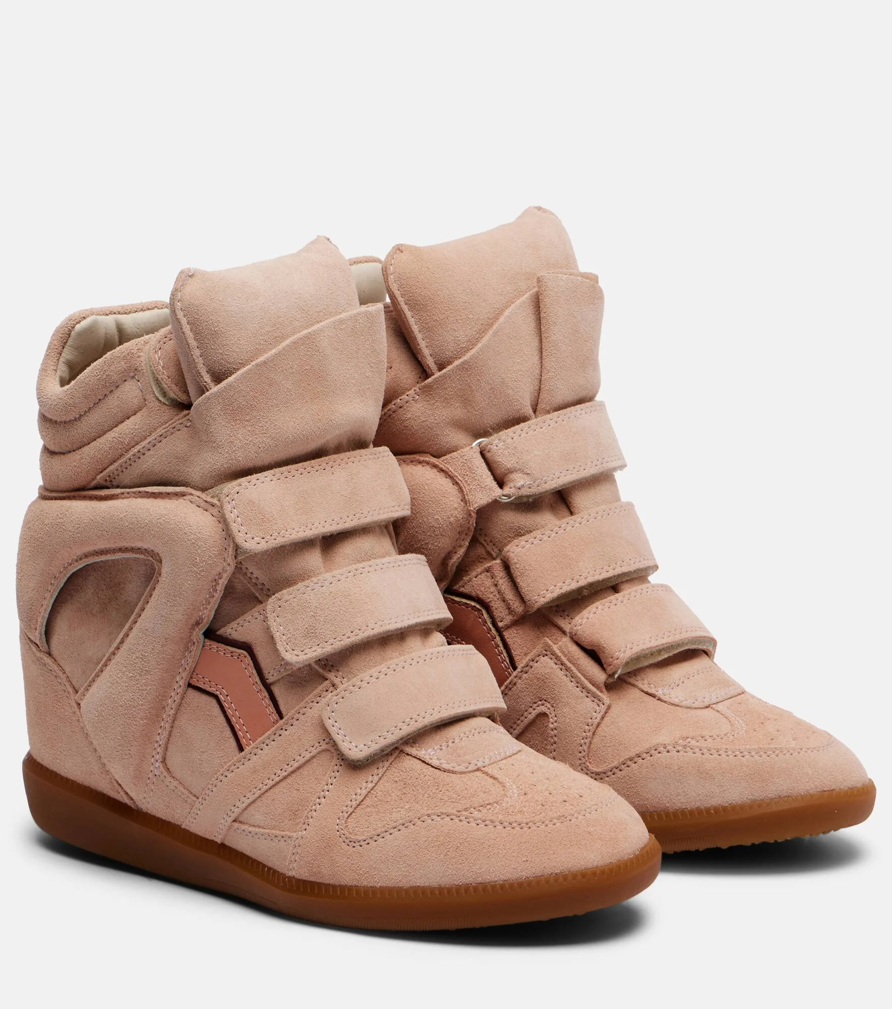 Bekett suede high-top sneakers - 1