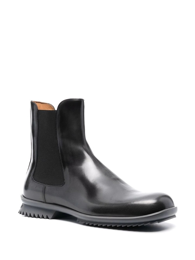 Maison Margiela square toe Chelsea boots outlook