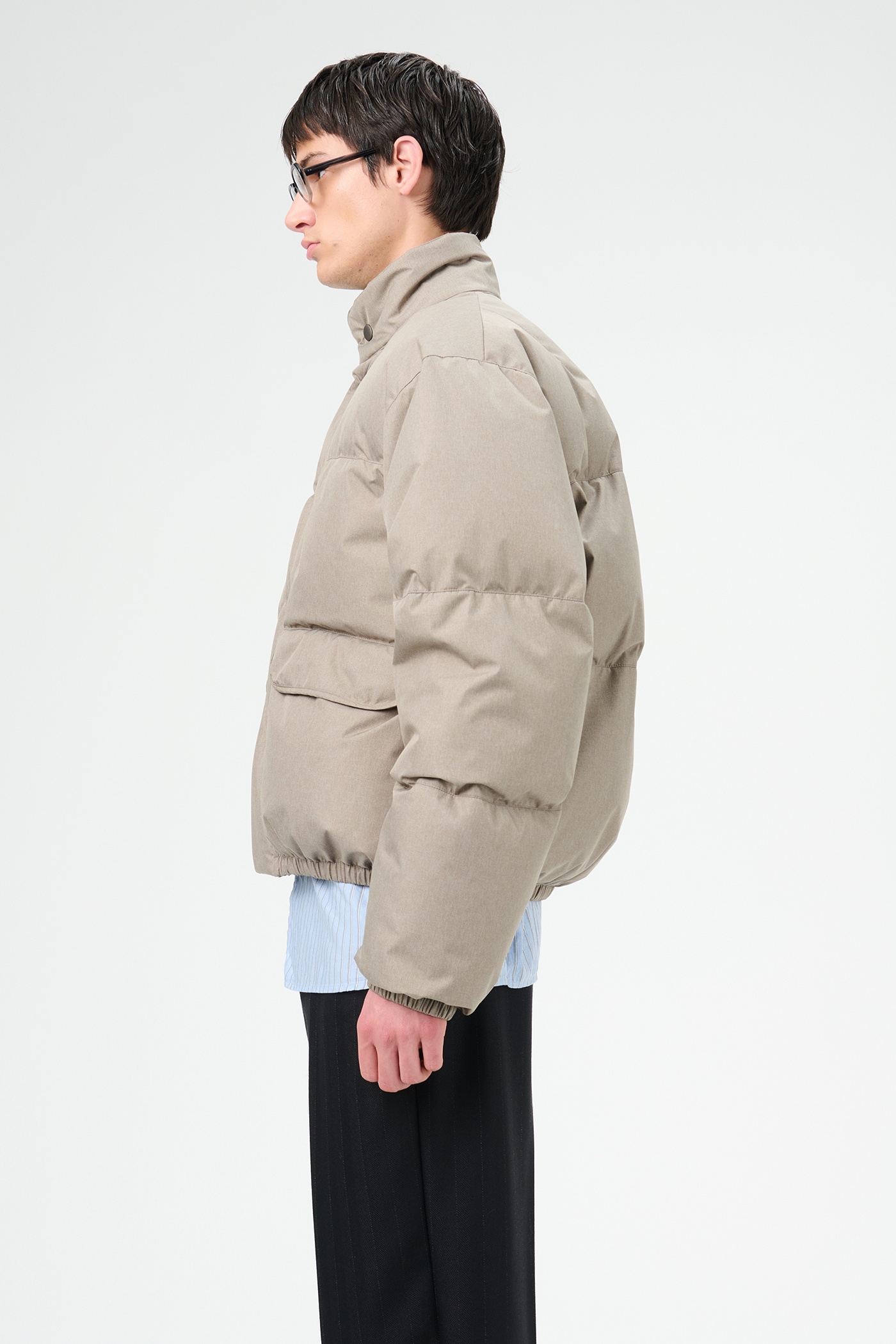Inhale Puffa Doubleganger Beige Mel Nylon - 6