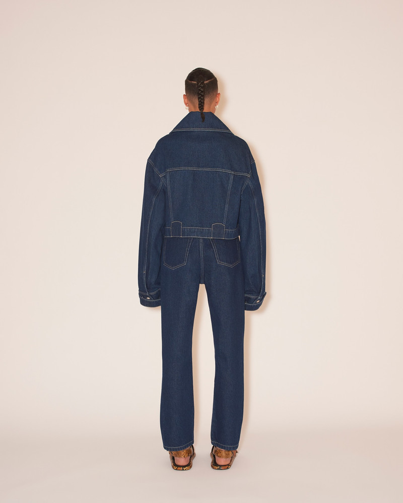 KEMIA - Straight leg jeans - Eco indigo 4