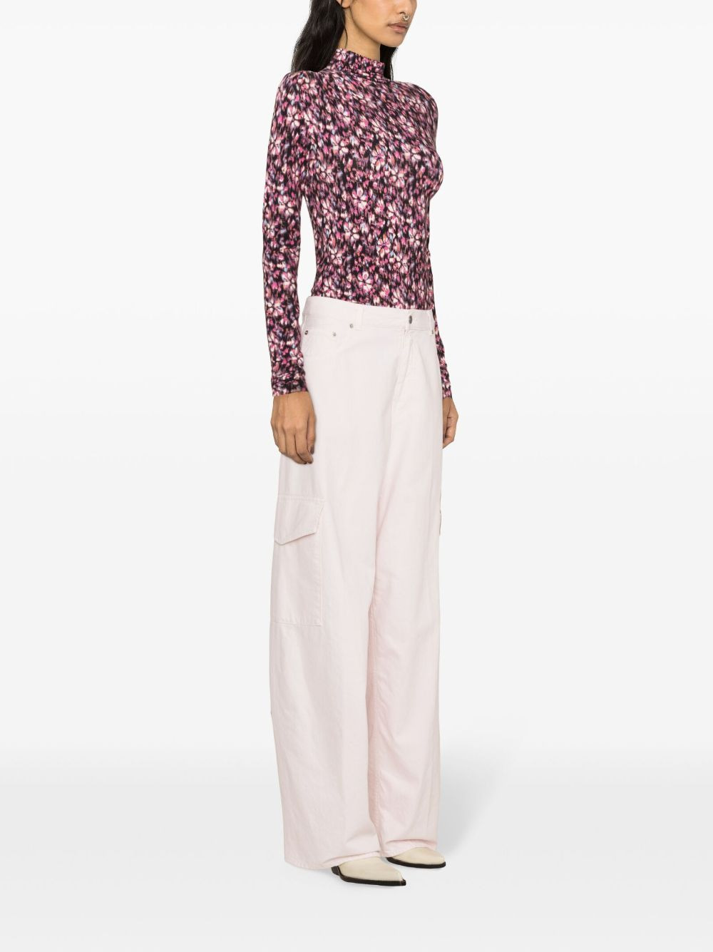 Bethany wide-leg cargo jeans - 3