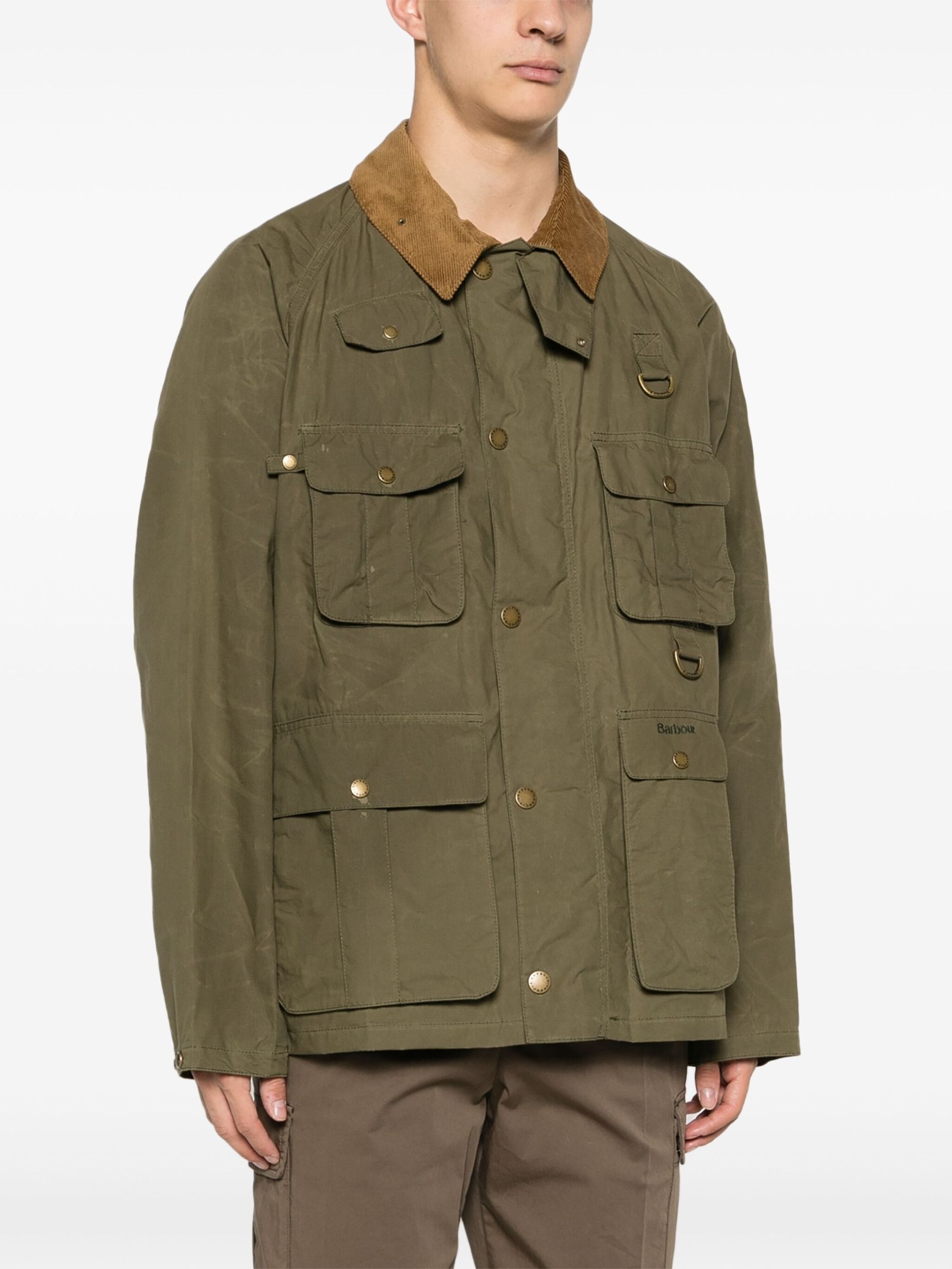 Green Transport Cotton Cargo Jacket - 3