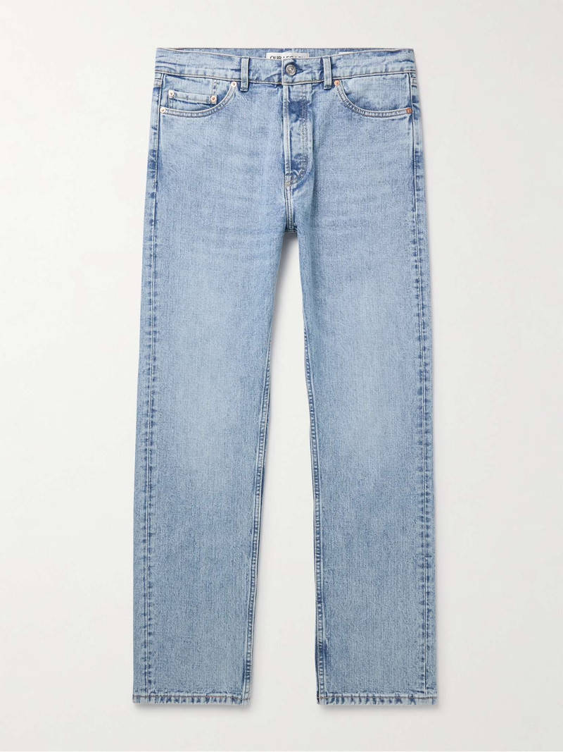 First Cut Straight-Leg Jeans - 1