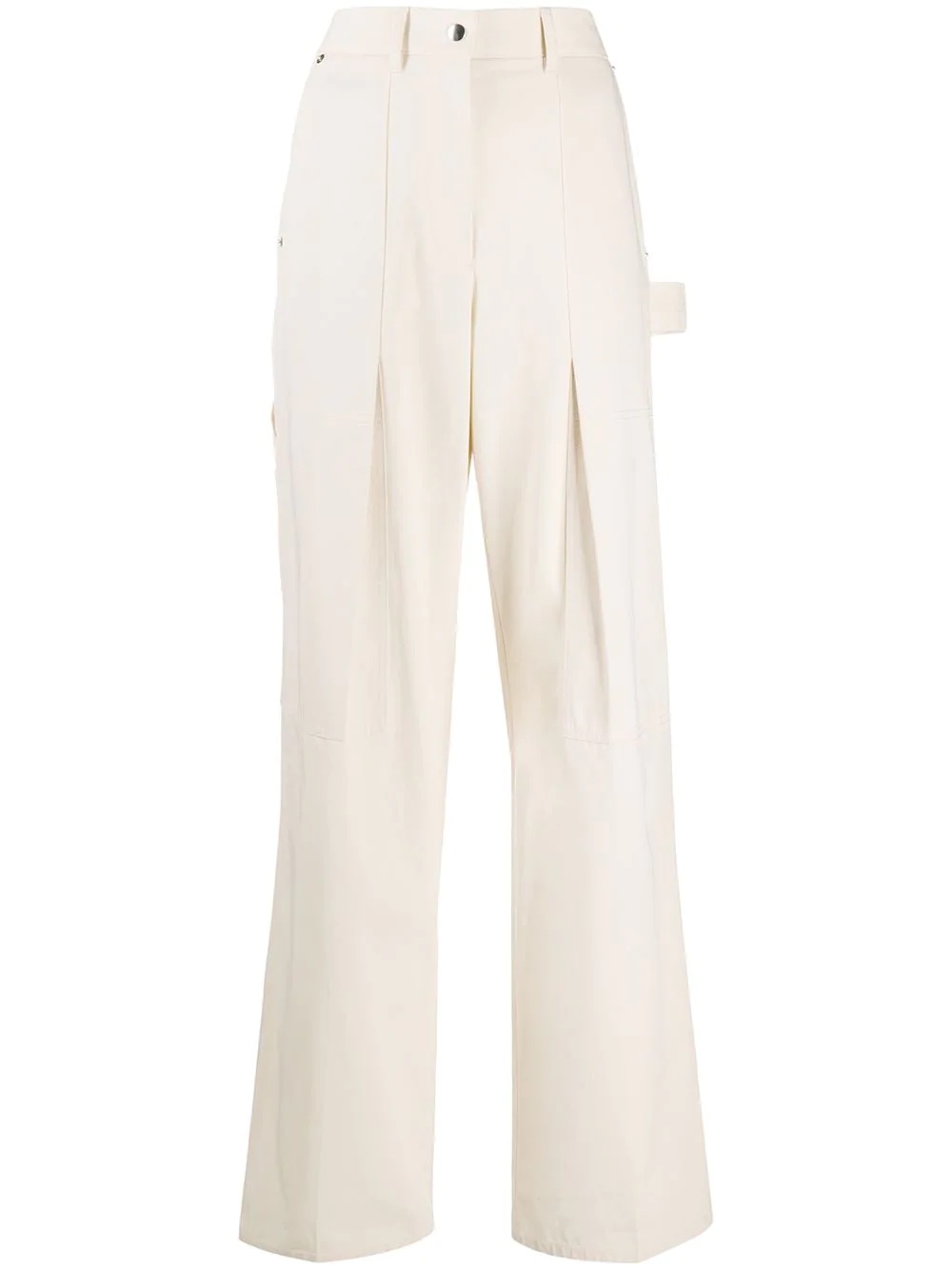 high-rise utility trousers - 1