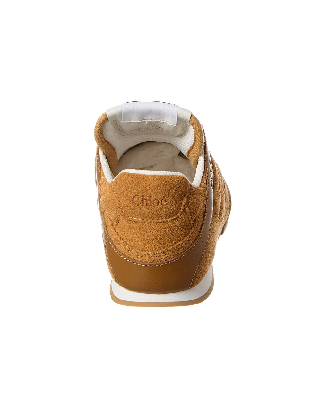 Chloe Kick Suede & Leather Sneaker - 3