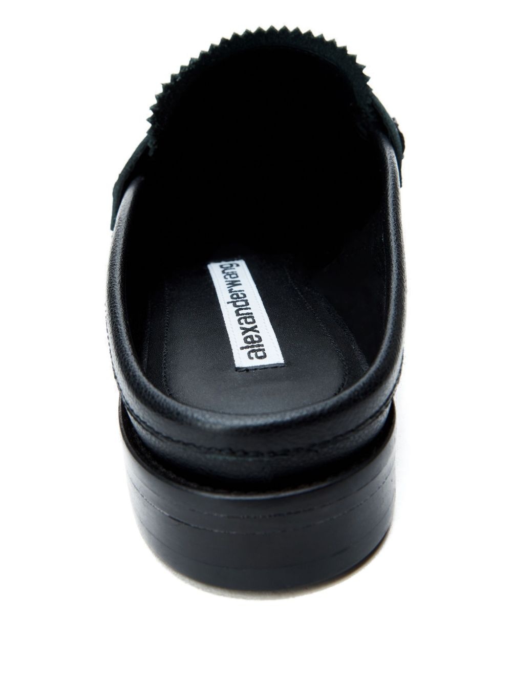 logo lettering mules - 4