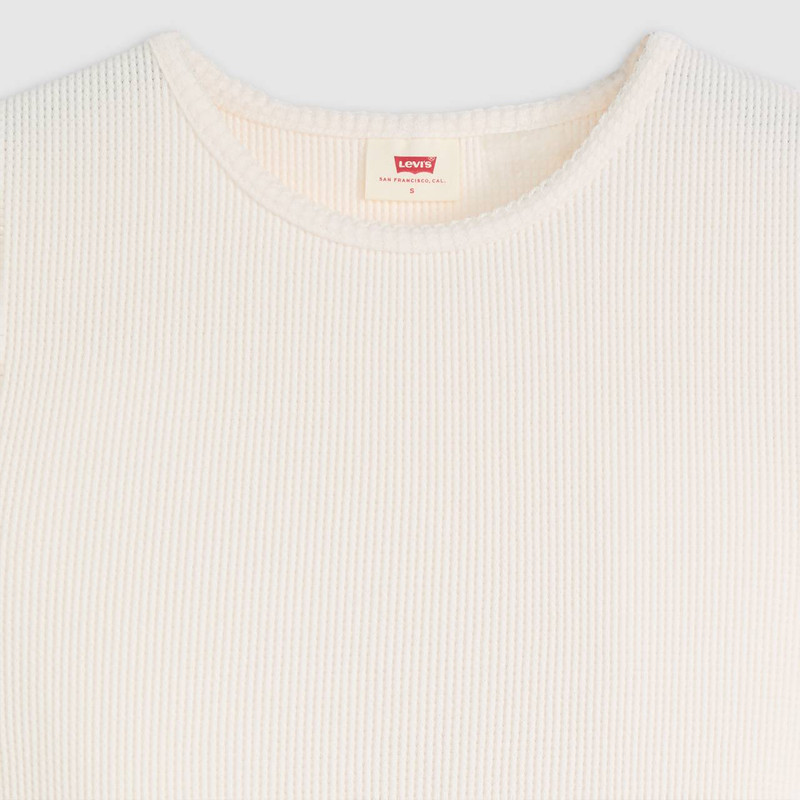 DRY GOODS WAFFLE CAP-SLEEVE TEE 6
