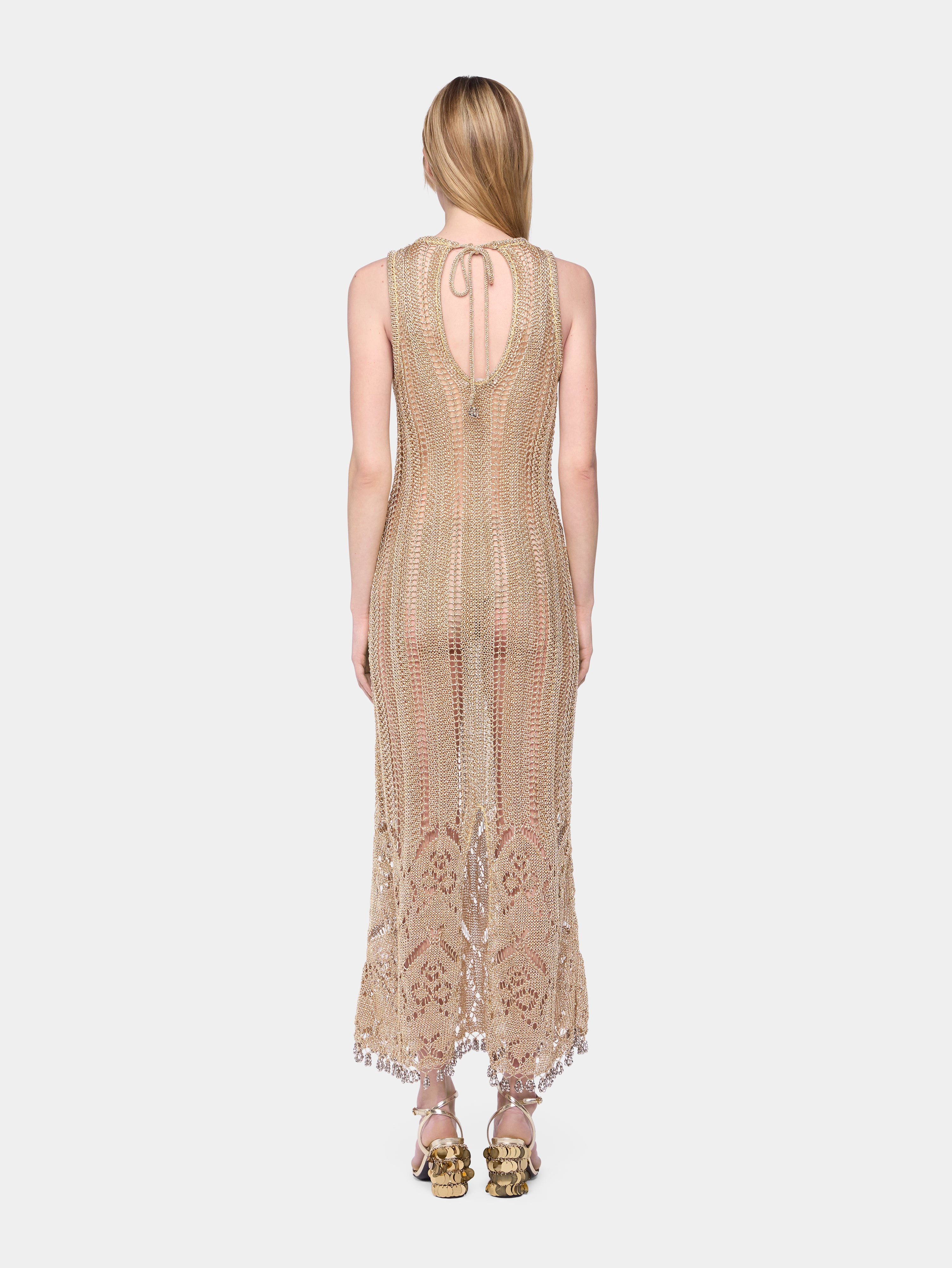 LONG DRESS IN CROCHET - 5