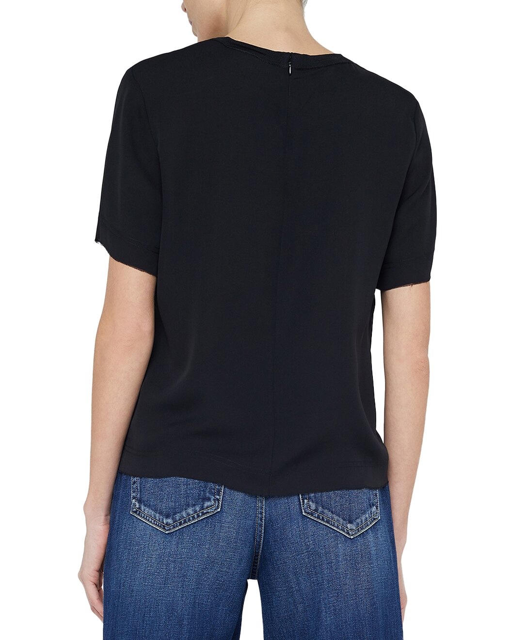 L'AGENCE Suzette Silk-Blend Tee - 2