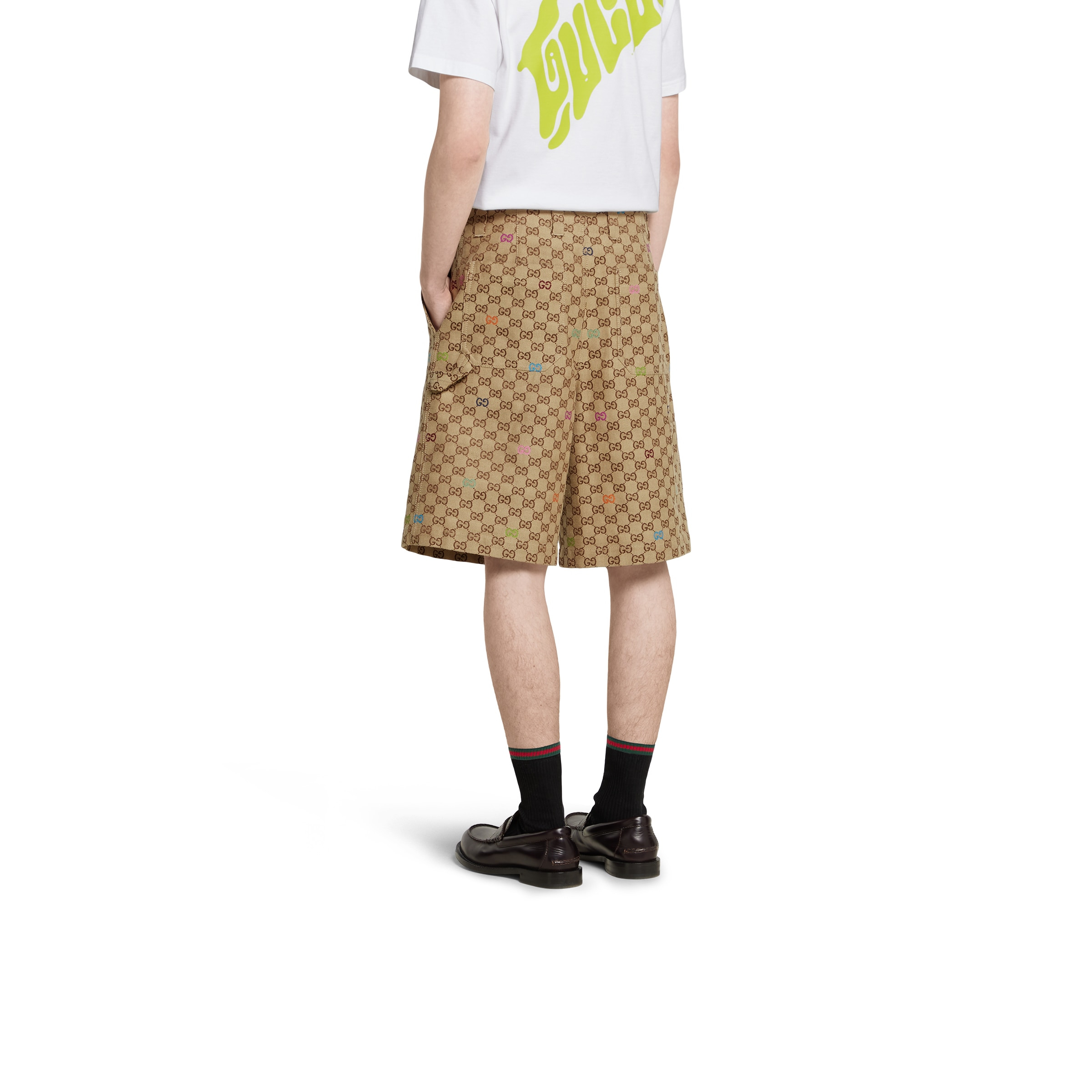 GG canvas shorts - 4