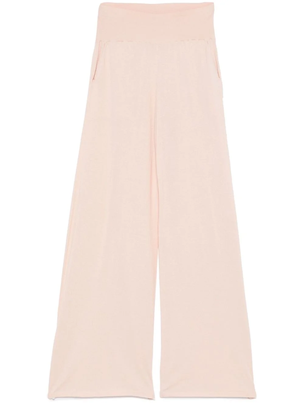 knitted trousers - 1