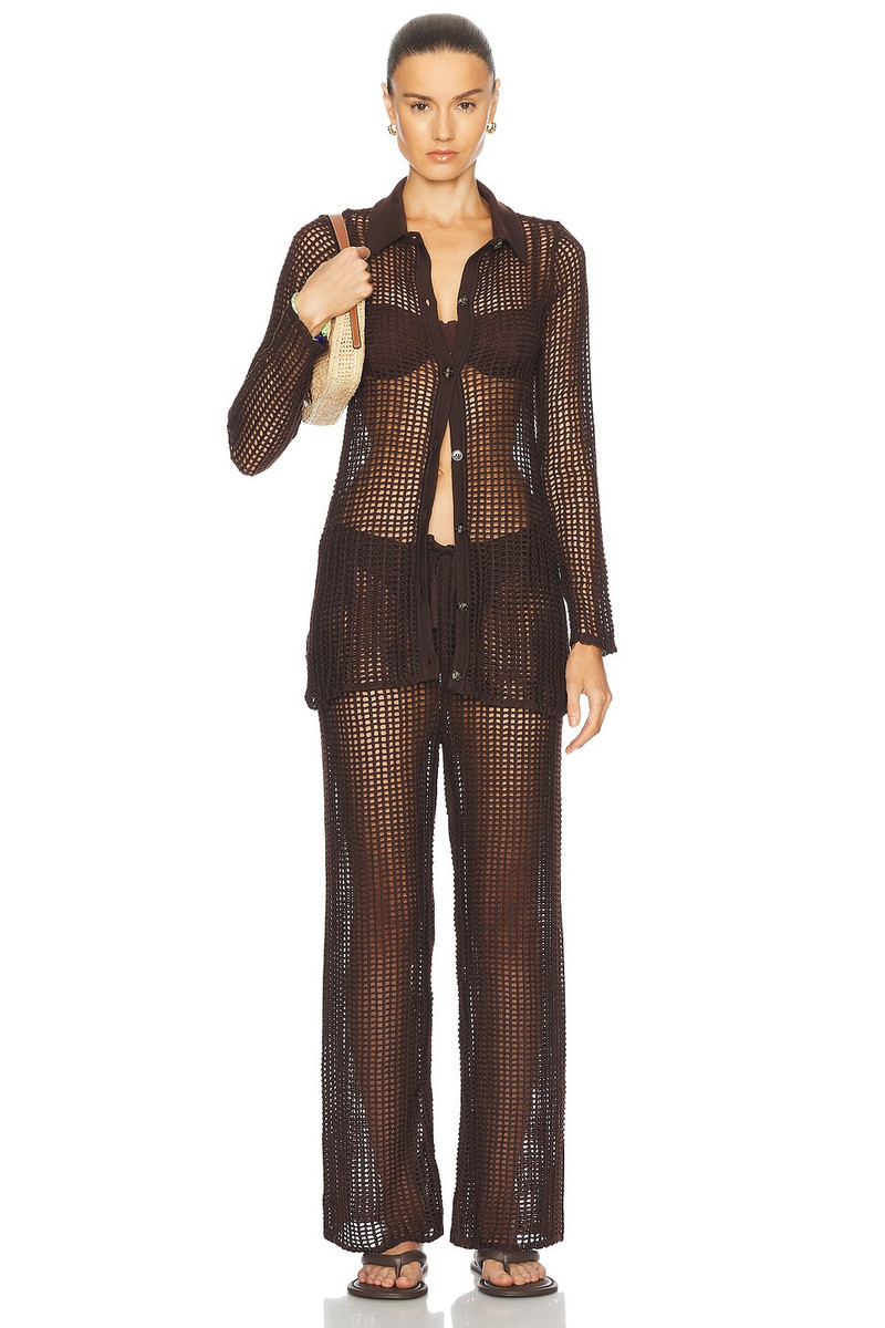 HAIGHT Crepe Vintage Bikini Top outlook