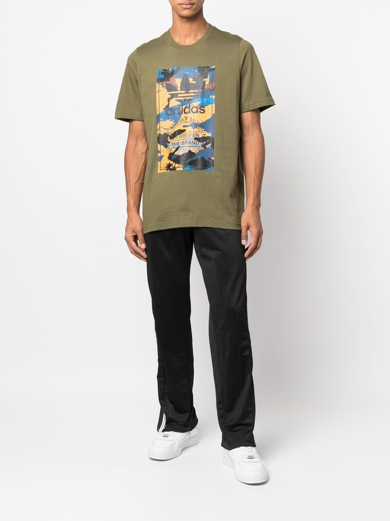 adidas 3-stripe logo-patch track pants outlook