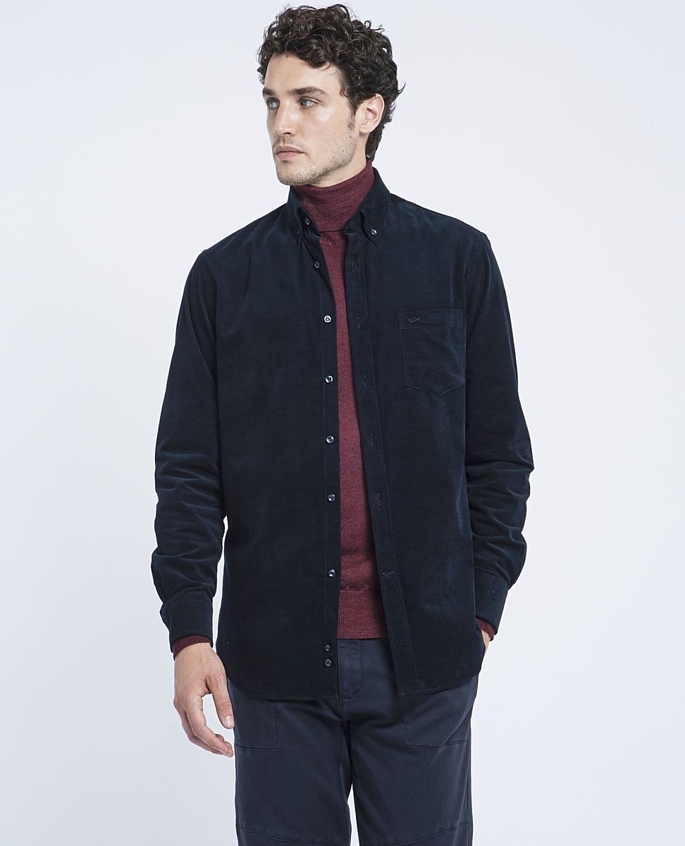 Corduroy stretch Shirt - 2