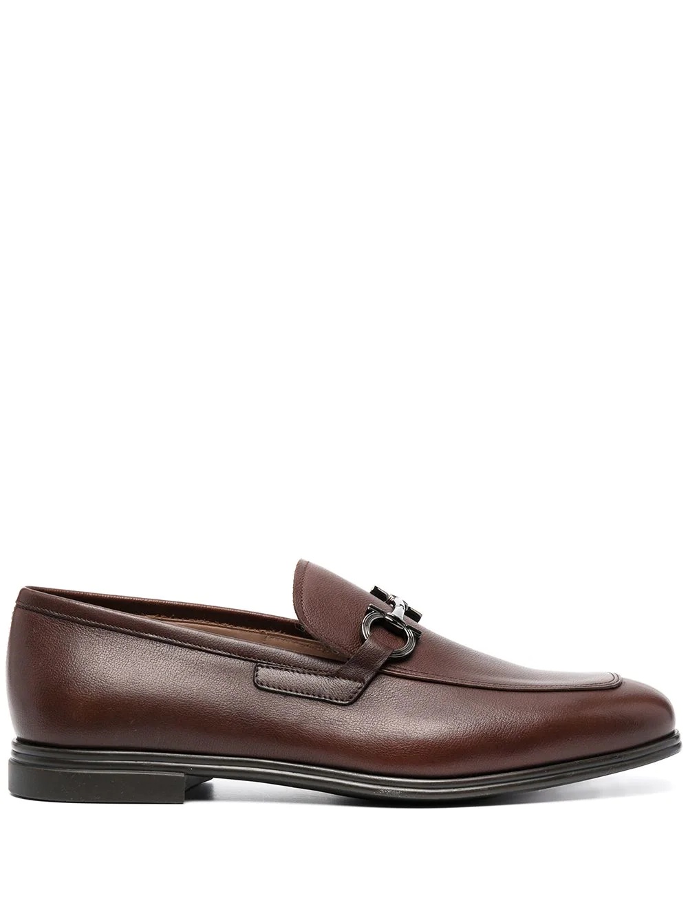 Gancini bit slip-on loafers - 1