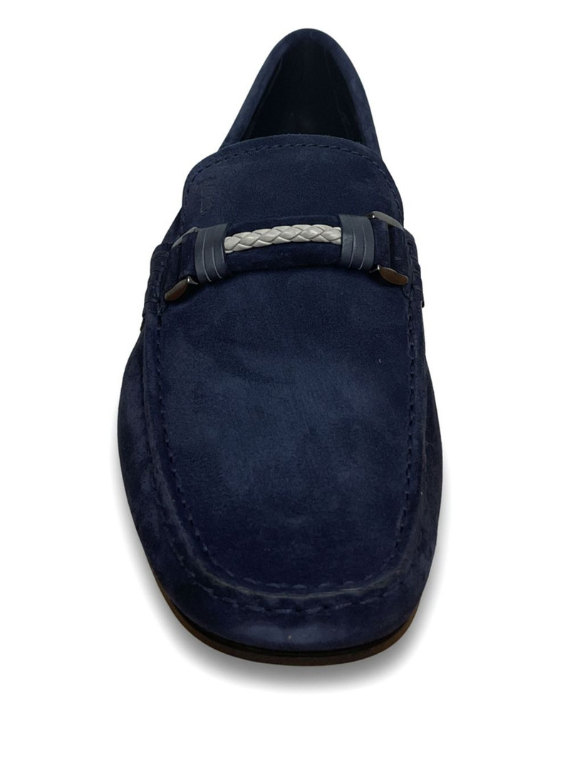 Tod's braided strap loafers outlook