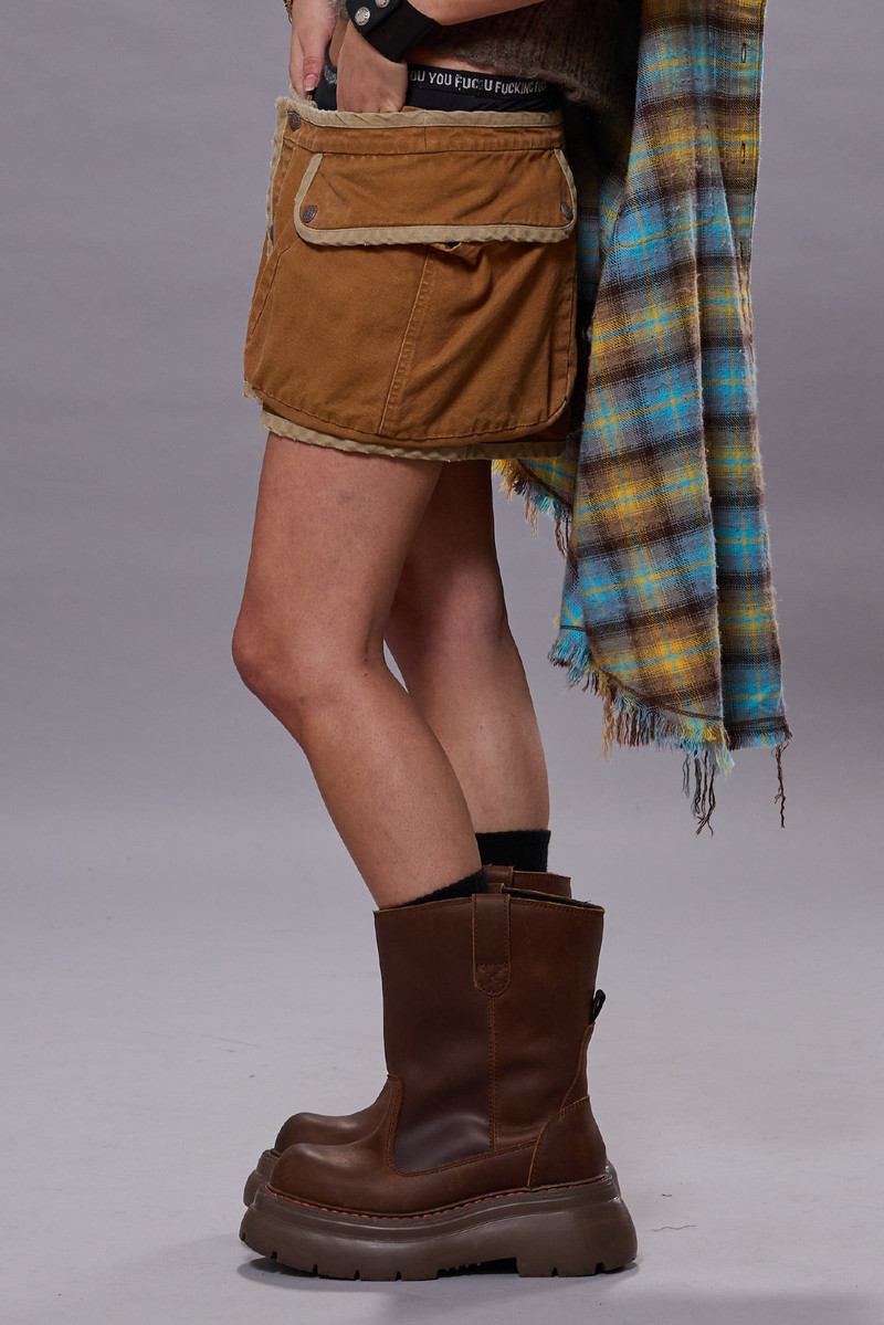 WORKWEAR BOOT - BROWN 1