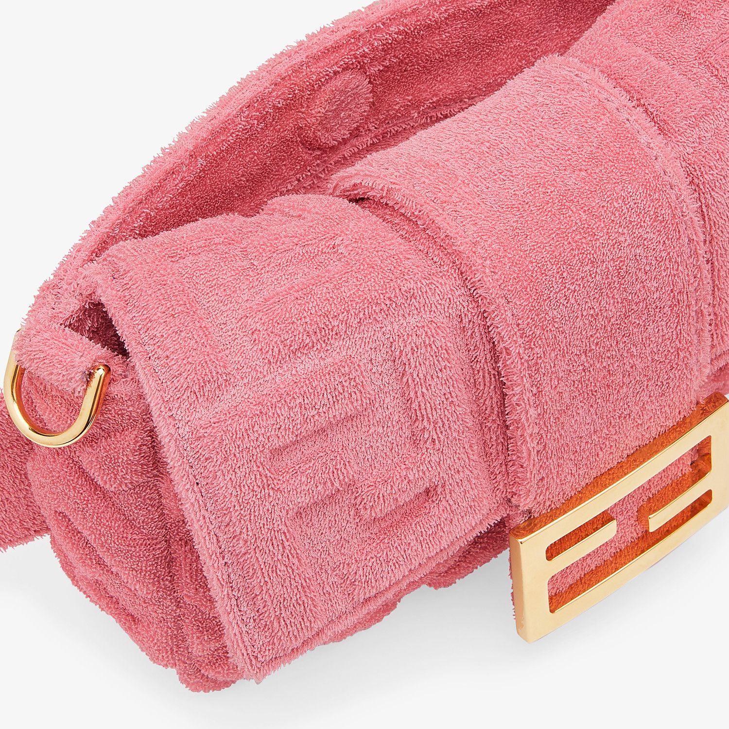 Pink terrycloth bag - 7