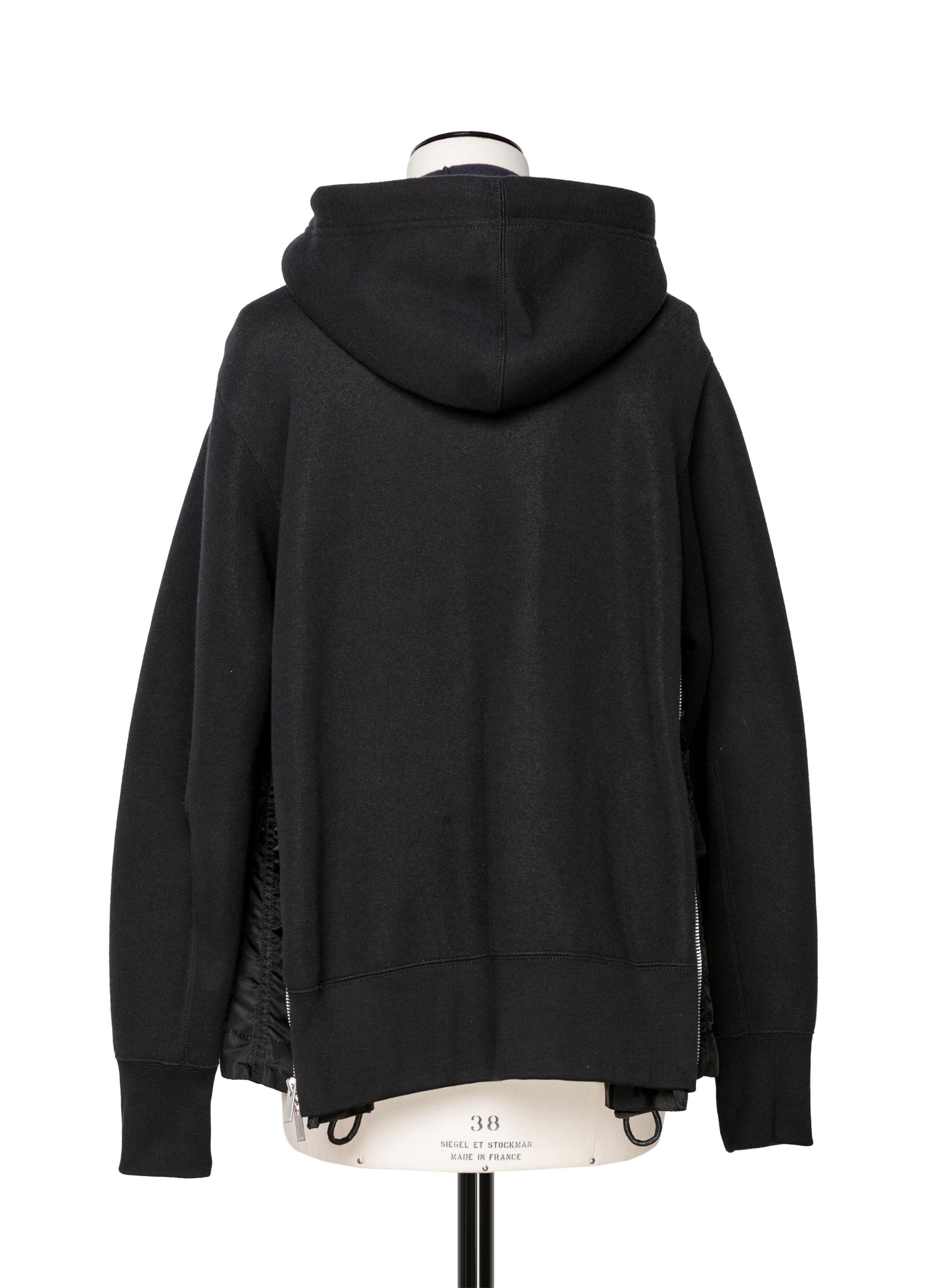 Sponge Sweat x Nylon Twill Hoodie - 3