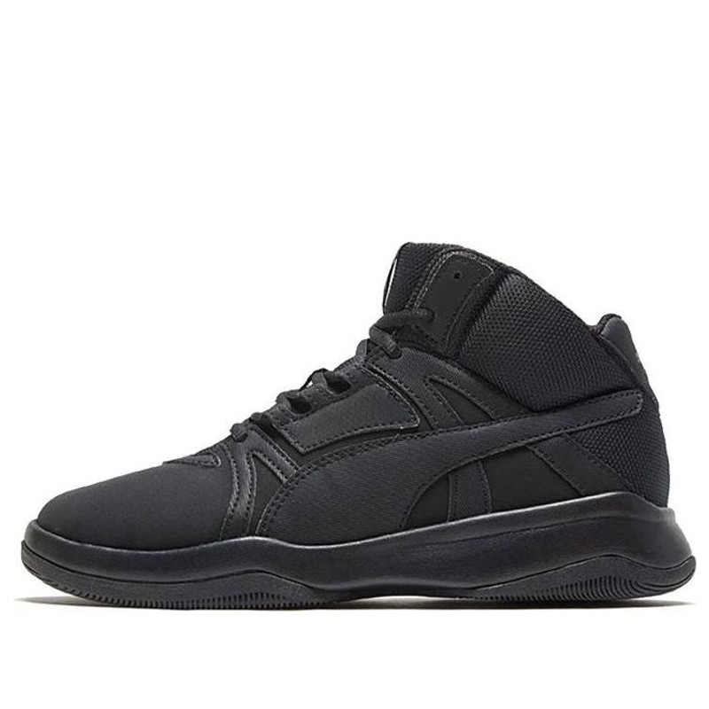 PUMA Rebound Street Black Mid Sneakers 362072-03 - 1