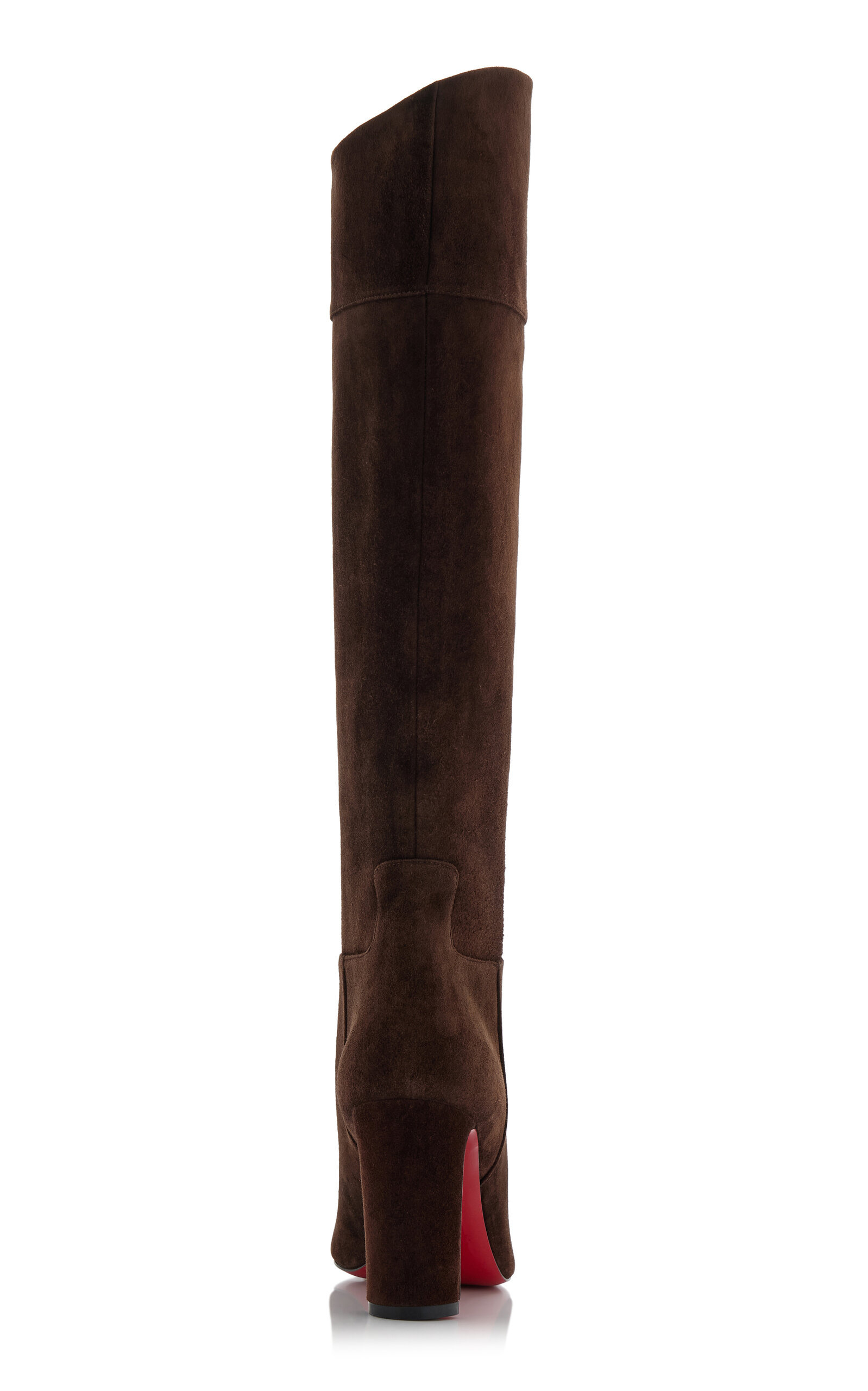 Loo Botta 85mm Suede Knee Boots brown - 4