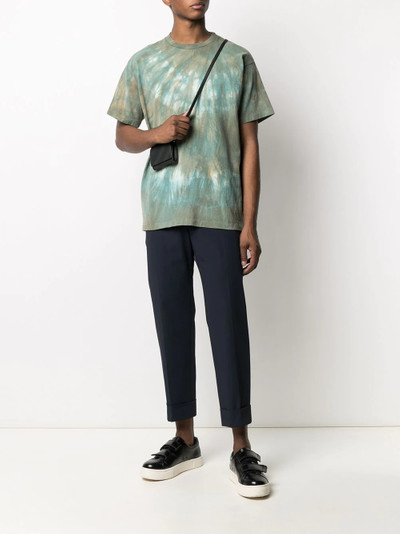 John Elliott tie dye-print short-sleeved T-shirt outlook