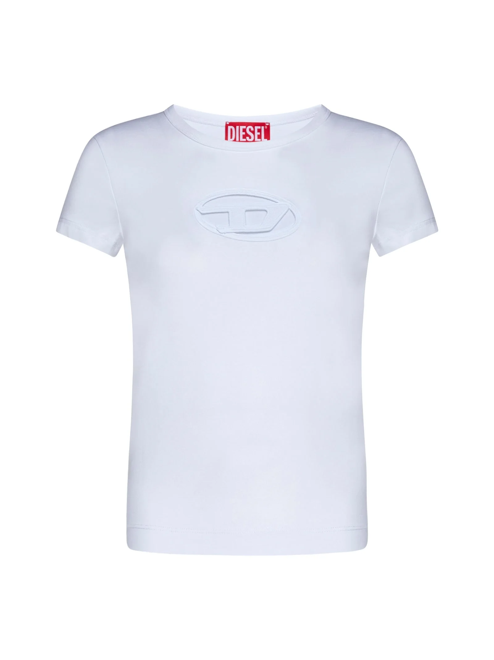 Diesel Women T-Shirt With Peekaboo Logo - 1